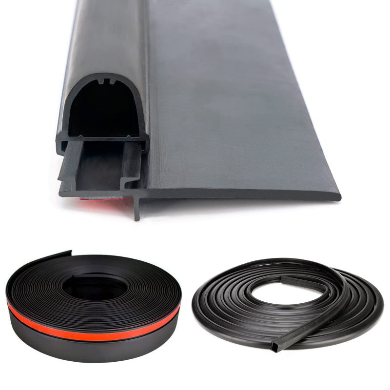 Qagea RV Slide Out Seal Base  DSeal Wiper  018312EKD  018341 EK  1 x 1516 x 35  12 x 275 x 35 Black Rubbers