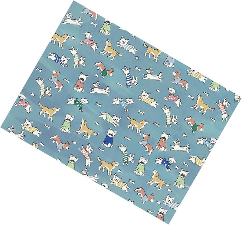 Dog Park Blue Pet Cooling Pad Ice Silk Mat For Heat Relief Outdoor Car Balcony Park - Image 1