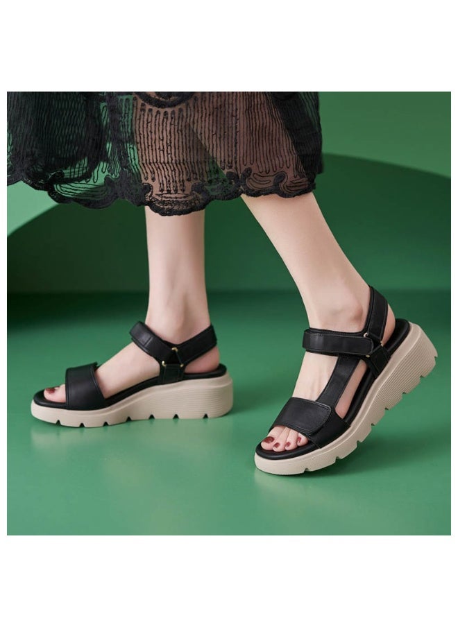 SIKETU Women's Summer Sandals Outdoor Fashion Comfortable Soft Elegant Strappy Beach Sandal Ladies Shoes  - Image 3