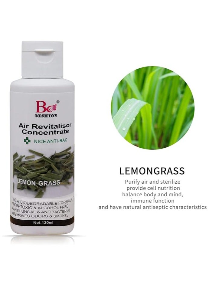 Lemon Grass 120ML - Beshion Air Revitalisor Concentrate Water-Soluble Drops For Humidifier - Image 2