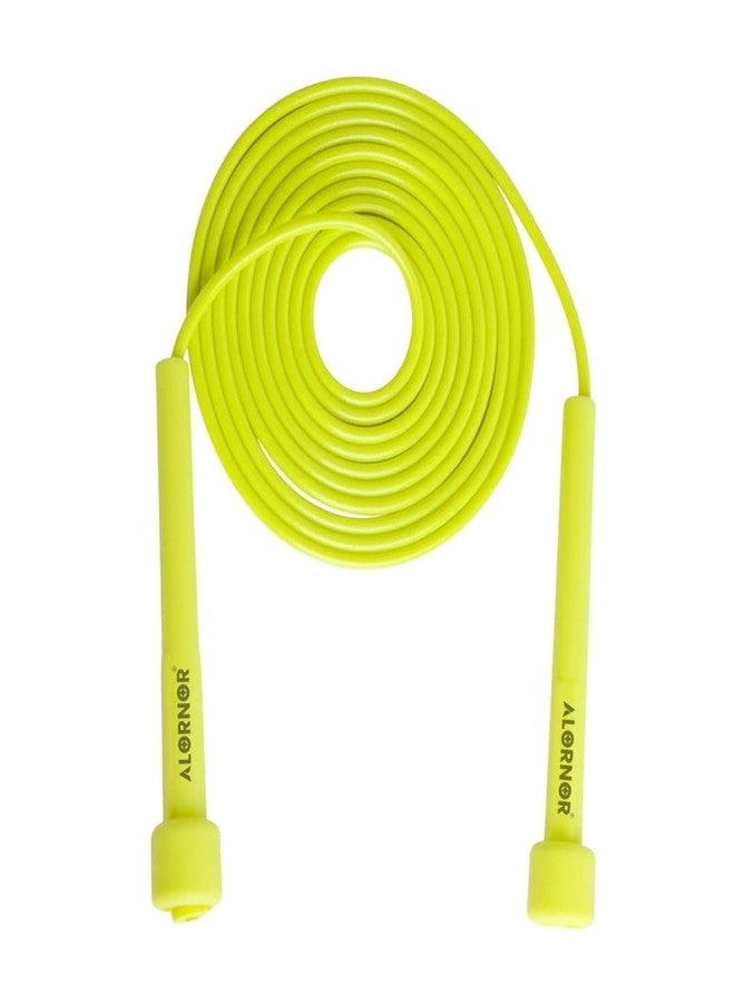 ALORNOR Skipping Rope for Men, Women and Children Jumping Rope With Adjustable Height Speed Skipping Rope for Exercise Workout, Gym, Sports, Fitness Adjustable Exercise Rope, Home Workouts. (Yellow) - Image 1