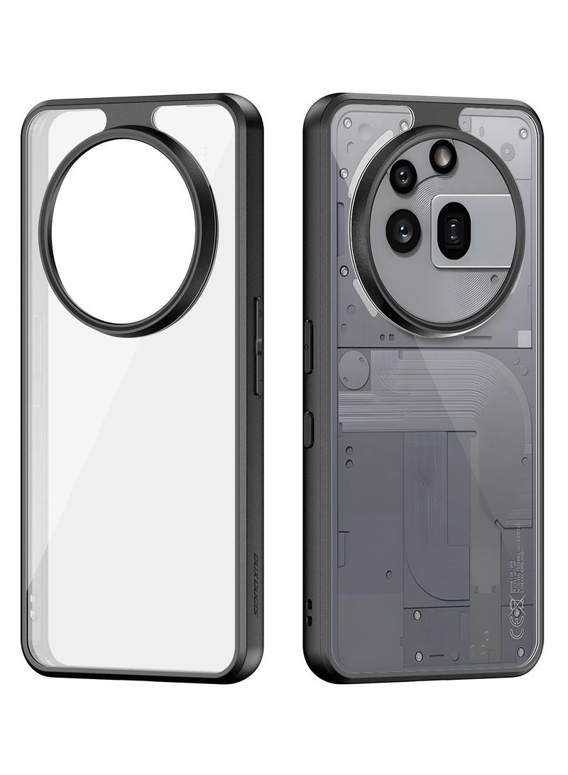 DUX DUCIS Aimo Cover for the Nothing Phone 3a Pro mobile phone slim transparent matte cover made of TPU polycarbonate, polypropylene, silicone - black - Image 2