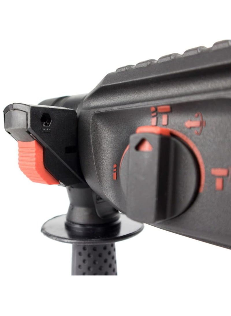 HDMAX Hdmax 800W Rotary Hammer Drill With 5 Pcs Drill and Chisels 28mm - 2603  - Image 5