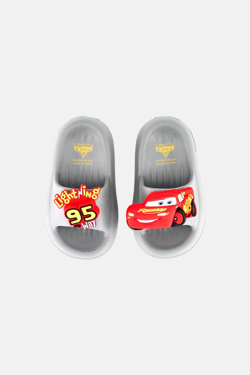 Disney Pixar أحذية زلاجة للأطفال الأولاد من لايتنينغ ماكوين، رمادي - Image 3