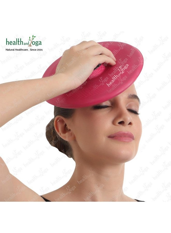 SoulGenie HealthAndYoga® Rubber Cooling Ice Bag - Vintage Design, Leak Proof Cap, Non-Toxic - Soothes Headaches, Sprain, Swelling, Sports Injury- Pain Relief- Cold & Hot Therapy- Home, Office, First Aid Kit  - Image 2
