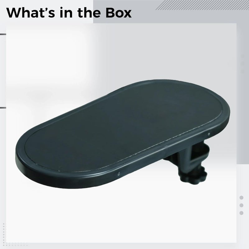 Intercity storage hub Computer Armrest with Mouse Pad Extender, 10.6 in / 27 cm Board, Ergonomic Arm Rest Support for Desk, Keyboard Hand Wrist Rest, 180° Rotation, Comfort Elbow Arm Rest Season change compatible build Classic modern blend design Stable base Assorted trendy color picks Flexible sizing options Global versatile design All budget friendly options All-scene tailored quality Global sizing options All user group compatible Assorted natural tone picks Trendy budget practical design General compatible practical design Consistent single item quality Repeated assemble detach compatible Integrated warehouse solution Connectable modular Simple multifunctional build Durability enhanced Market mainstream color picks Nationwide courier network UV resistant Fast & slow shipment compatible Multi-color available build - Image 5