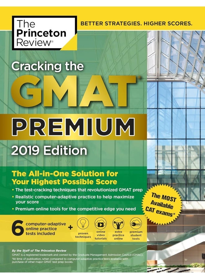 Cracking The GMAT Premium ‎2019 