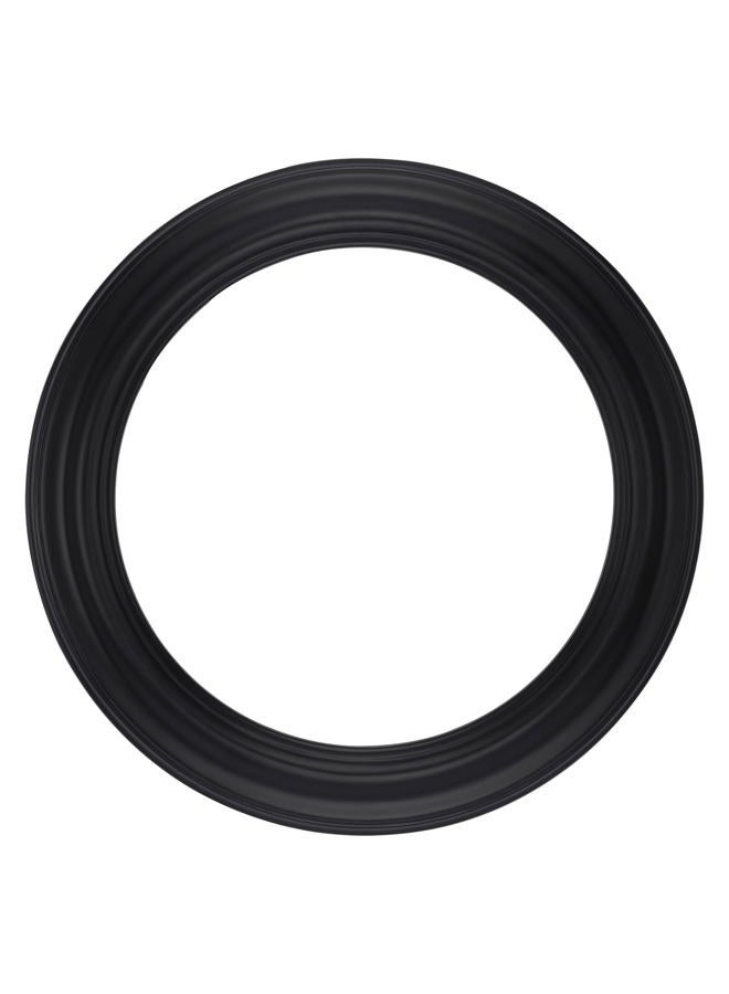 Stein Design Round Frames - Hand-Finished Open-Back Round Frames for Canvas, does not include glass or backing - [Black - 5" Diameter] - Image 1