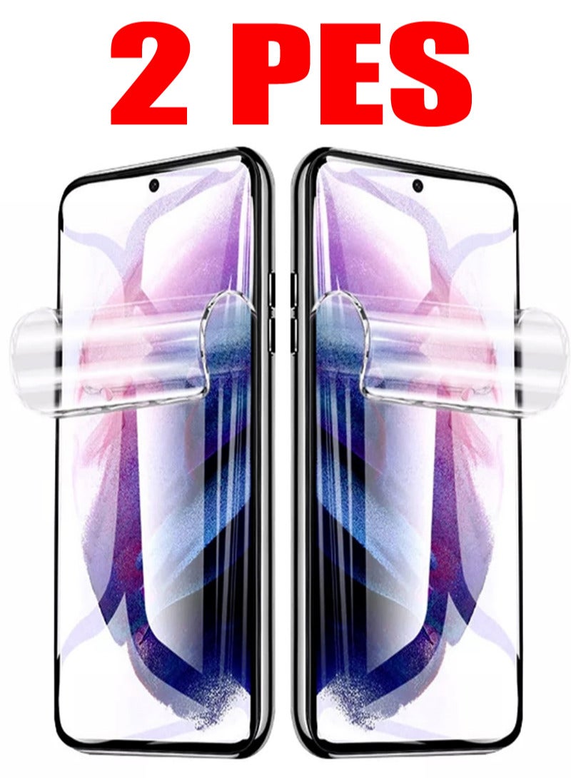 2 Transparent hydrogel screen protector for Xiaomi Poco F5