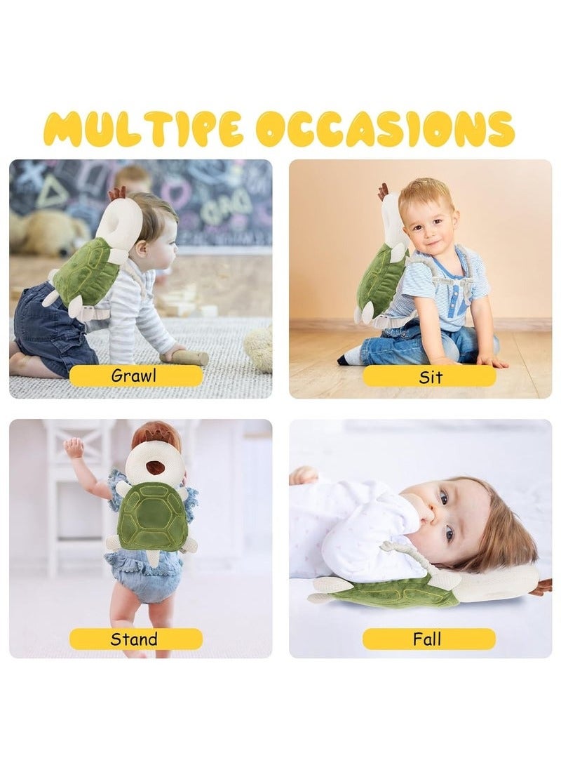 بلومنغ تايم وسادة حماية رأس الطفل، وسادة مسند رأس الطفل، أجنحة رقبة الطفل، وسادة مقاومة للسقوط، وسادة ألعاب الطفل - Image 2