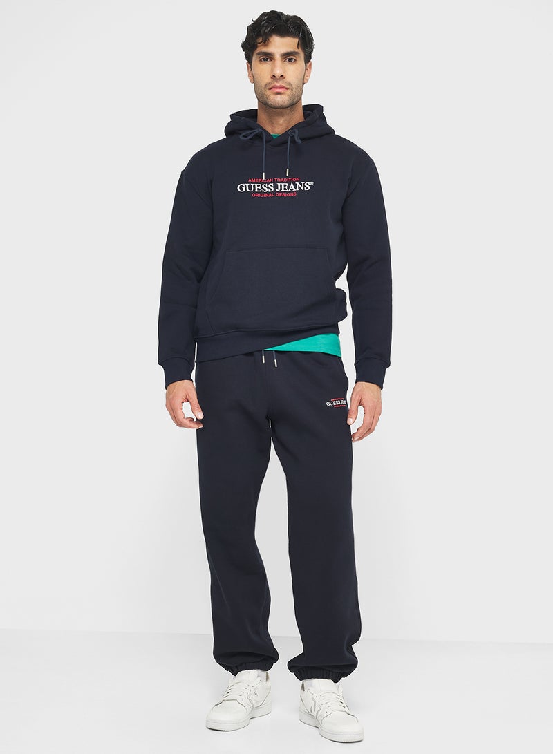 جس سراويل رياضية تقليدية برباط - Image 4