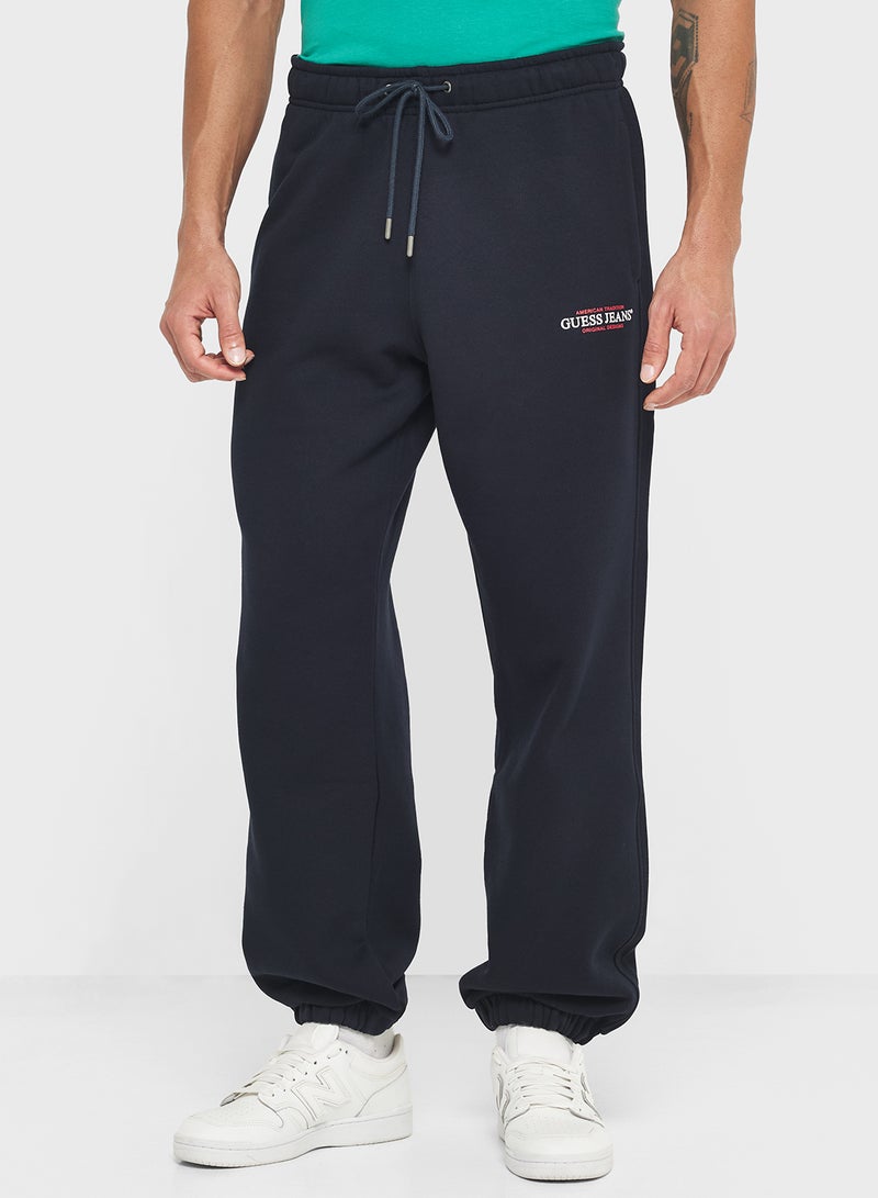 جس سراويل رياضية تقليدية برباط - Image 1