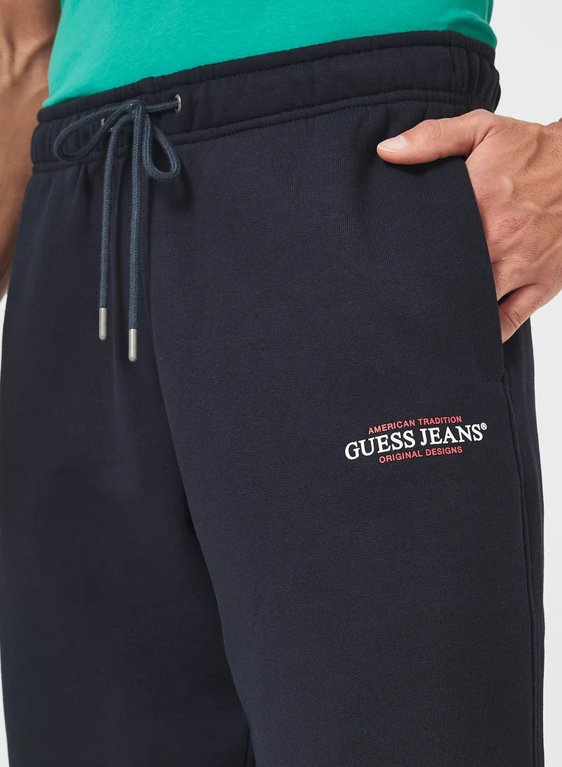 Guess Jeans Drawstring Traditional Joggers