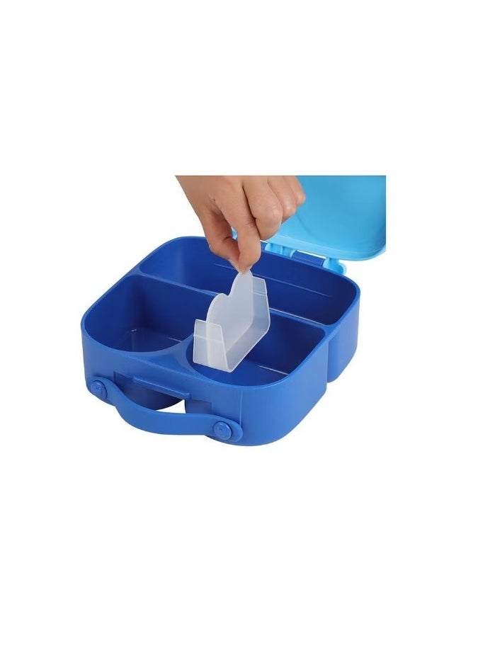 Generic - Bento Lunch Box w Handle  Blue - Image 1