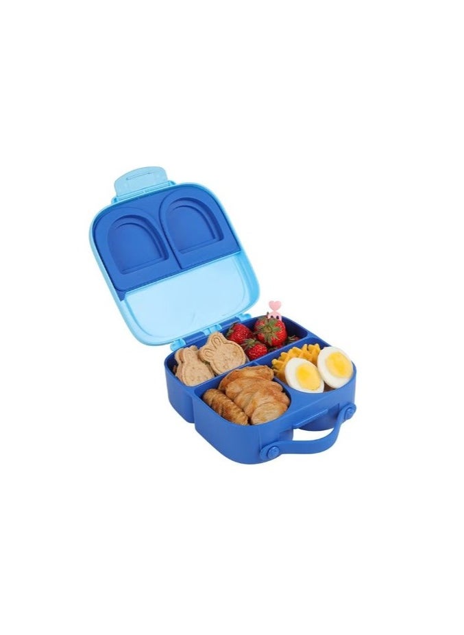 Generic - Bento Lunch Box w Handle  Blue - Image 1