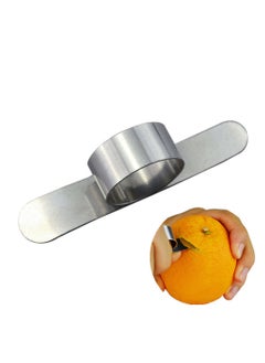 1Pc Orange Peelers Easy Open Orange Peeler Stainless Steel Lemon Parer Citrus Fruit Skin Remover Slicer Peeling Kitchen Gadgets