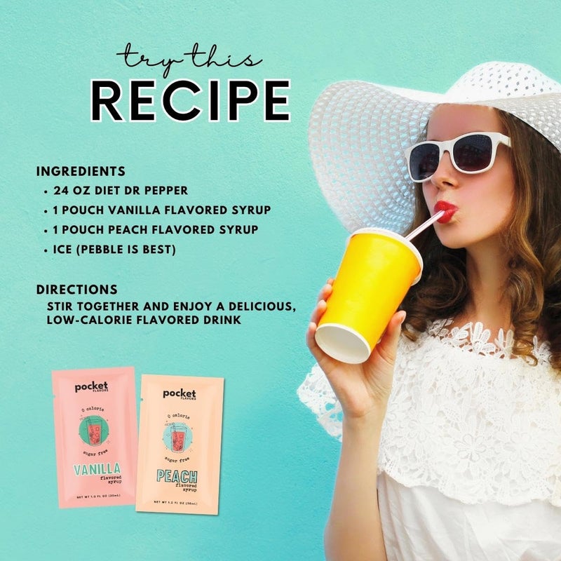 شراب بنكهة جيب صفر سعرات حرارية، مجموعة متنوعة (8) - Image 4