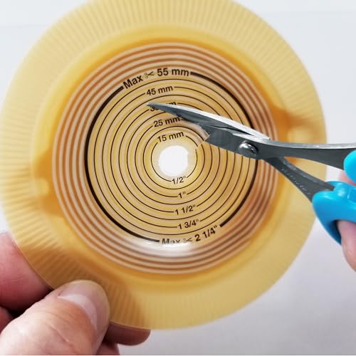 ALLEX\アレックス ALLEX Ostomy Scissors Curved Blunt Tips for Cutting Stoma Bag and Wafer, Made in JAPAN, Japanese Stainless Steel Blade - Image 3