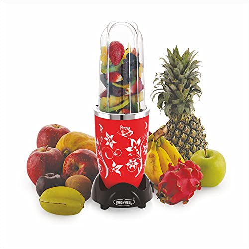 Cookwell Nutri Blender (5 Jar 3 Blade, Red) - Image 3
