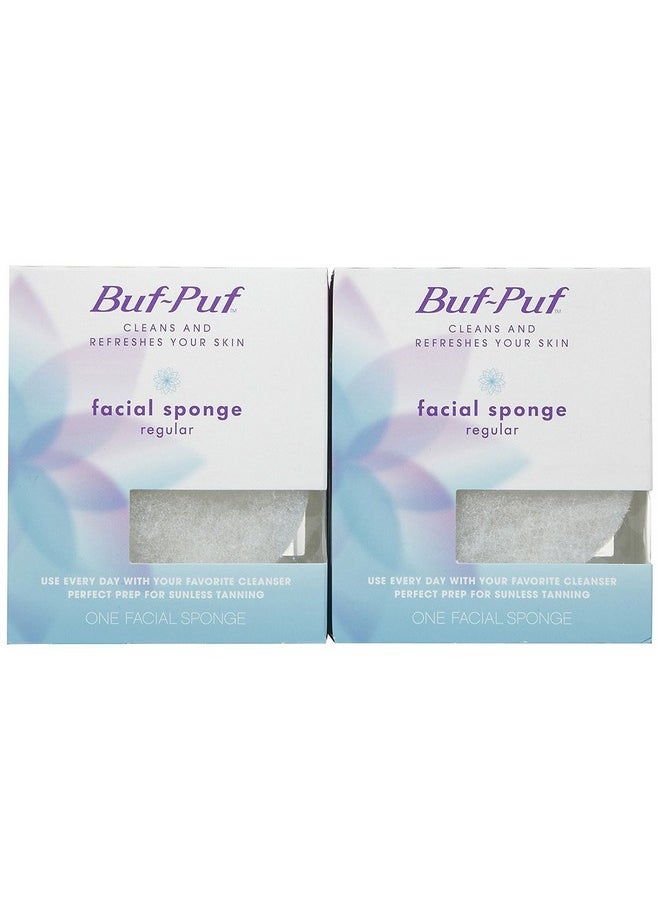 Buf-Puf Buf-Puf Regular Facial Sponge - 2 pk 