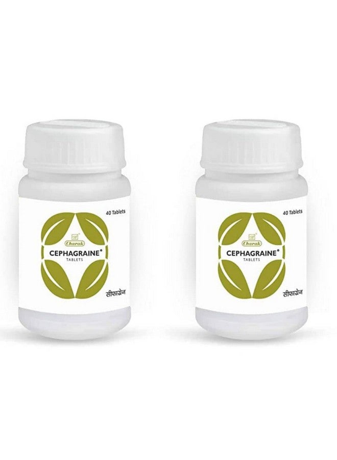 Charak عبوة مزدوجة من أقراص شارا ك فارما سيفاجرين لتخفيف التهاب الجيوب الأنفية والصداع النصفي (عبوة من 2) - Image 1
