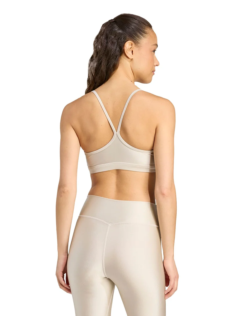 Adidas Aeroreact Training Light-Support Shiny Bra