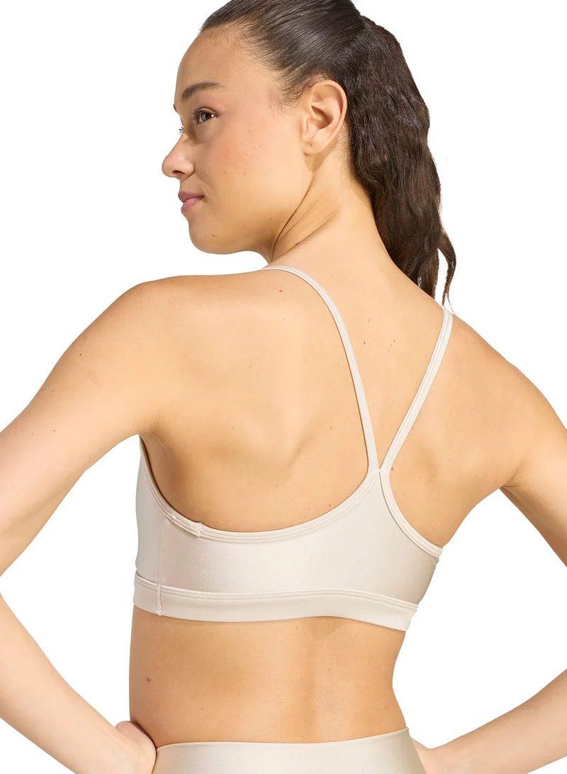 Adidas Aeroreact Training Light-Support Shiny Bra