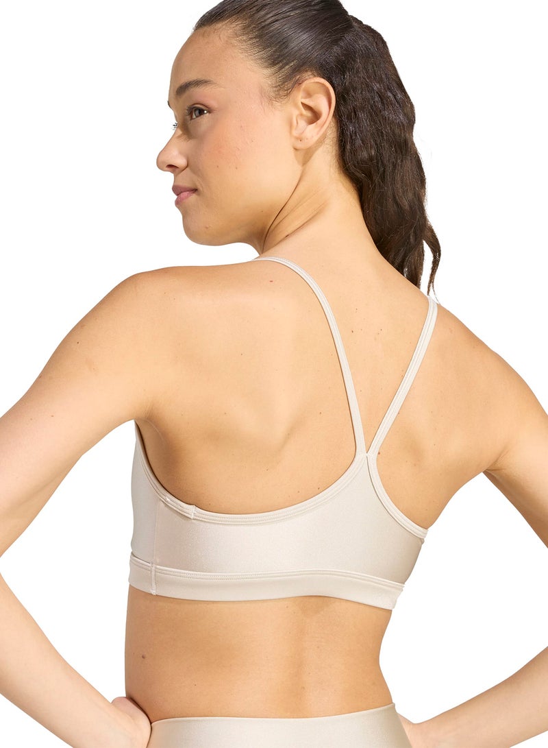 Adidas Aeroreact Training Light-Support Shiny Bra - Image 4