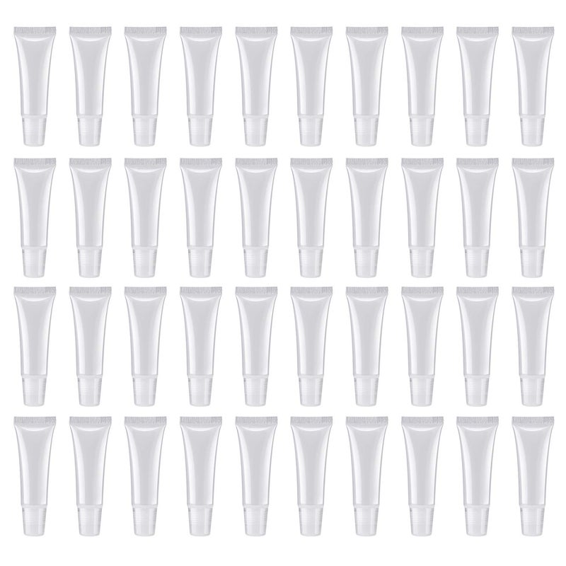 HRLORKC HRLORKC 200Pcs 10ml Empty Tubes Lip empty lip gloss containers for Lip Gloss Balm Cosmetic  - Image 1
