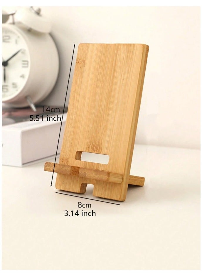 Durable and sturdy wooden mobile phone and iPad holder for the office - Image 5