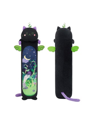 20in Long Devil Mint Cat Plush Pillows Black Stuffed Animals Squishy Pillows Sleeping Hugging Plush Long Cat Pillow Soft Toys for Kids - pzsku/Z0B1F04AB48A107898F03Z/45/_/1717137863/ad2aca9d-95f2-4c07-bdff-62e5267a1b3b