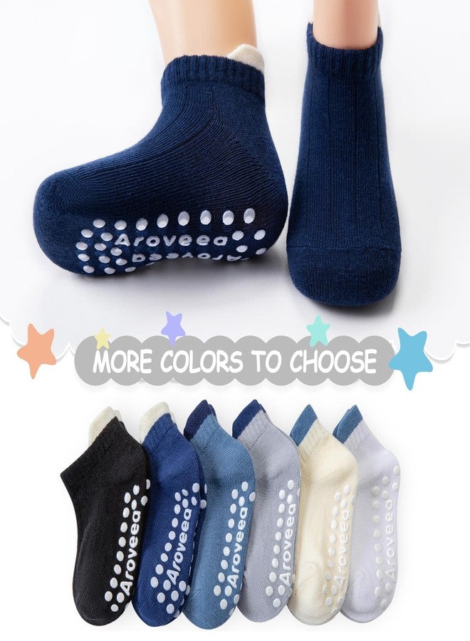 Aroveea Baby Toddle Socks Grip Non Slip Kids Boys Girls Cotton 12 Pack Ankle Cute Newborn Socks1-3T - Image 2