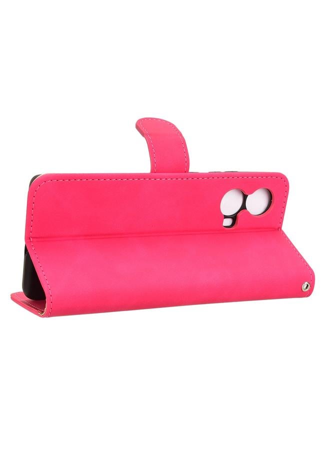 S-TOP Case For Motorola Moto G85 / S50 Neo Skin Feel Magnetic Flip Leather Phone Case - Image 5