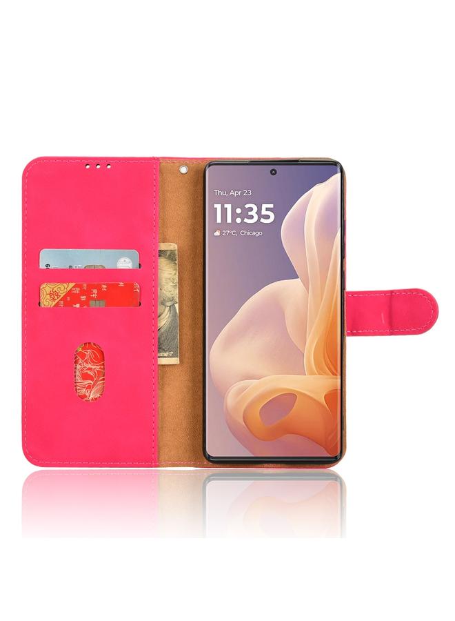 S-TOP Case For Motorola Moto G85 / S50 Neo Skin Feel Magnetic Flip Leather Phone Case - Image 4