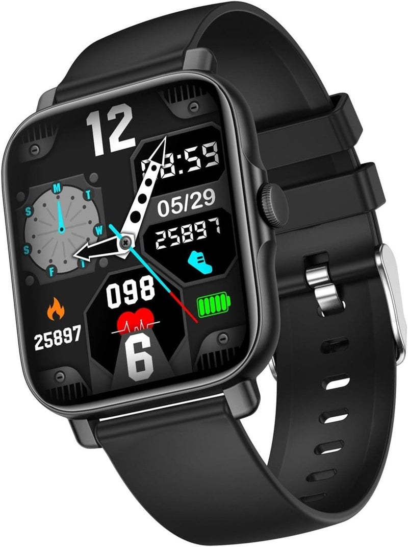 كلاراكو ساعات كلاركو GT30 الذكية، ساعات رياضية أنيقة طويلة الأمد مزودة بمستشعر ثلاثي الأبعاد، مقاومة للماء IP67، مراقبة صحة النوم، ساعة لياقة بدنية مع عداد خطوات للنساء والرجال - Image 1