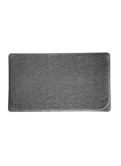 Homestyle Premium Spa Quality Woven Loofah Non Slip Bathtub Shower Mat Jumbo 27 X 17 Black  - Image 1