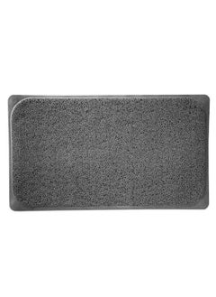 Homestyle Premium Spa Quality Woven Loofah Non Slip Bathtub Shower Mat Jumbo 27 X 17 Black  - Image 2