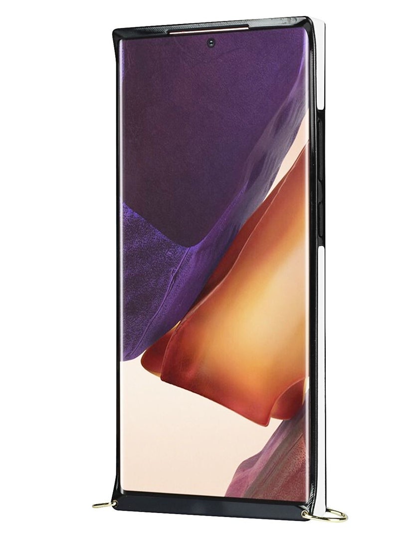 Suteni Back Cover Leather Protective Case for Samsung Mobile Phone - Image 2