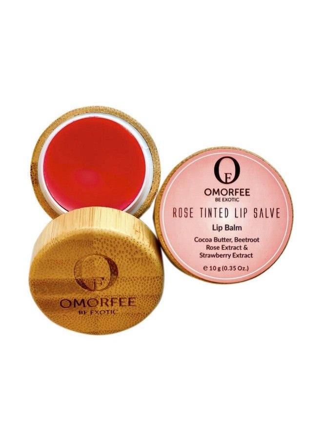 OMORFEE BE EXOTIC OF - Omorfee 100% Organic Tinted And Moisturizing Lip Balm Treatment Strawberry Flavor 10G/0.35Oz - Image 1