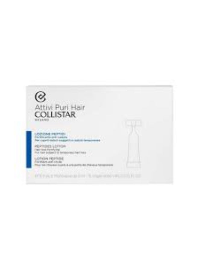 Collistar Pure Actives Hair Peptides Lotion Anti-Hair Loss Fortifying 5ml x15 - Image 3