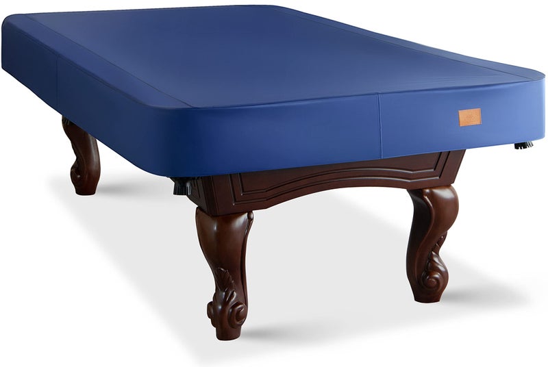 BEARCOVER Heavy Duty Leatherette Billiard Pool Table Cover Waterproof Tearproof Cover for Pool Table 789FT 10 Colors Available 8 FeetBlue