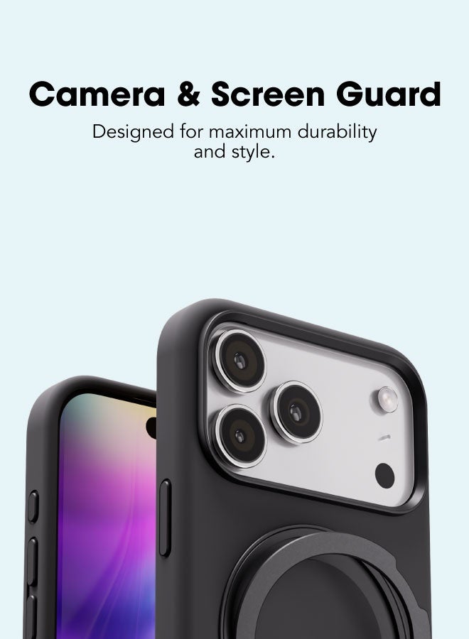 blupebble Hybrid Matte MagSafe Compatible Case for iPhone 17 Pro / iPhone 17 Pro Max – Shockproof Slim Protective Cover - Image 2