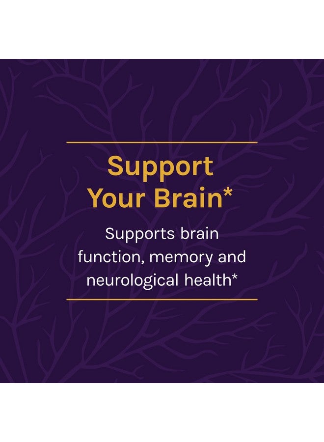 Host Defense Mycobotanicals Brain Capsules Promotes Concentration Memory And Cognitive Function Mushroom And Herb Supplement Unflavored 60 Count Pack Of 1 - Image 4