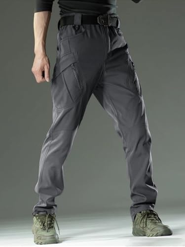 AUTIWITUA Men's Tactical Cargo Pants Water Resistant Lightweight Hiking Pants Outdoor Work Pants with Multi Pockets(No Belt) - Image 5