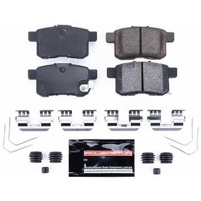 rayihni Power Stop Z231451 Z23 Evolution Sport CarbonFiber Ceramic Rear Brake Pads - Image 3