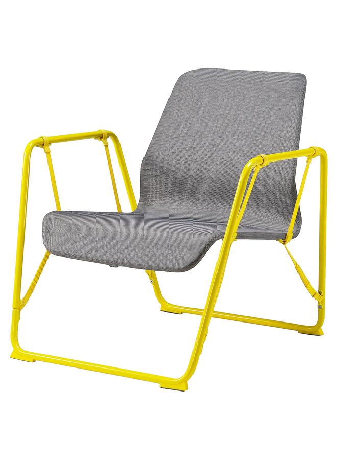 Green Tiger Gaming easy chair, grey/bright yellow - Image 1