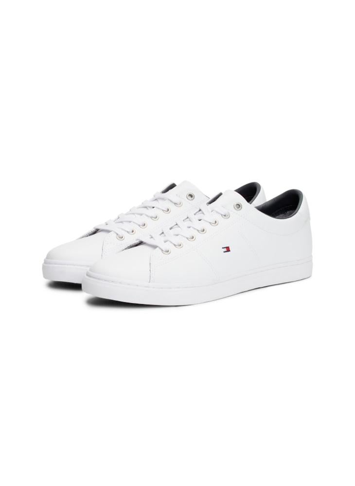 TOMMY HILFIGER Canvas Lace Up Low Top Sneakers  - Image 4