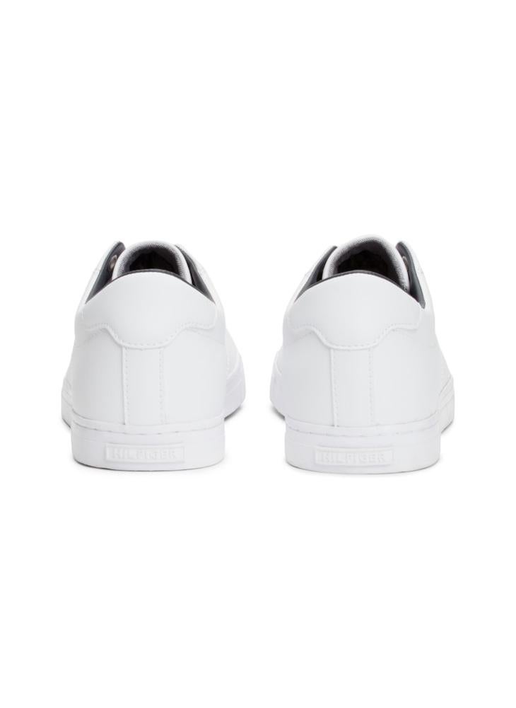 TOMMY HILFIGER Canvas Lace Up Low Top Sneakers  - Image 3