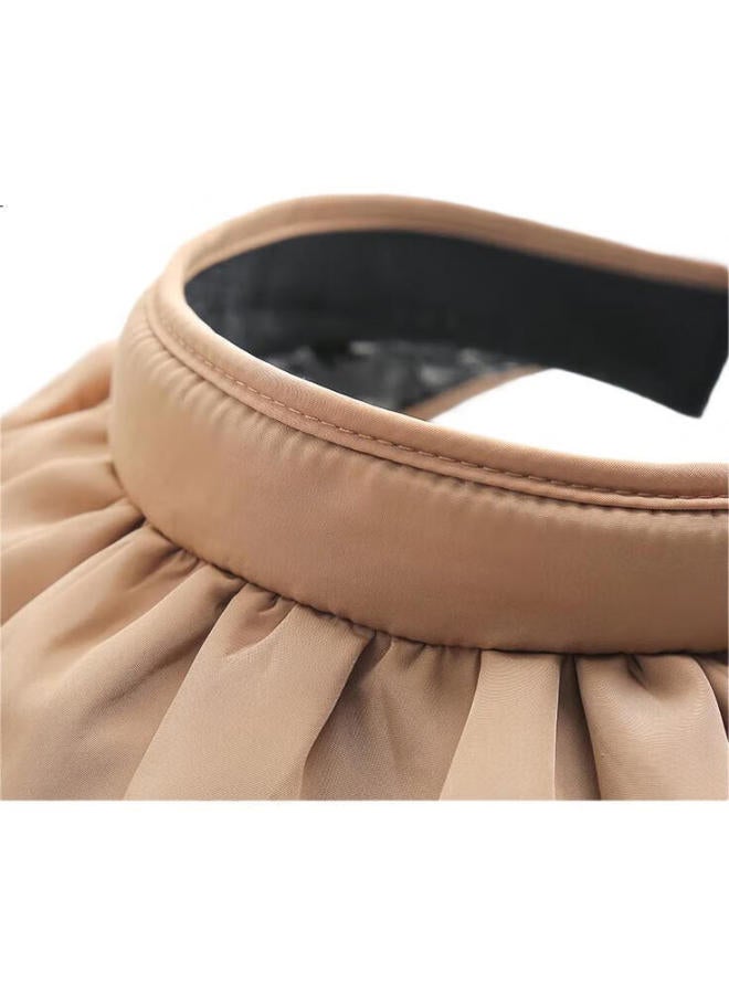 YUZHAOLIN Women'S Summer Sun Hat Shell Hat Empty Top Hat Female Uv Protection Sun Hat Fisherman Hat - Image 1