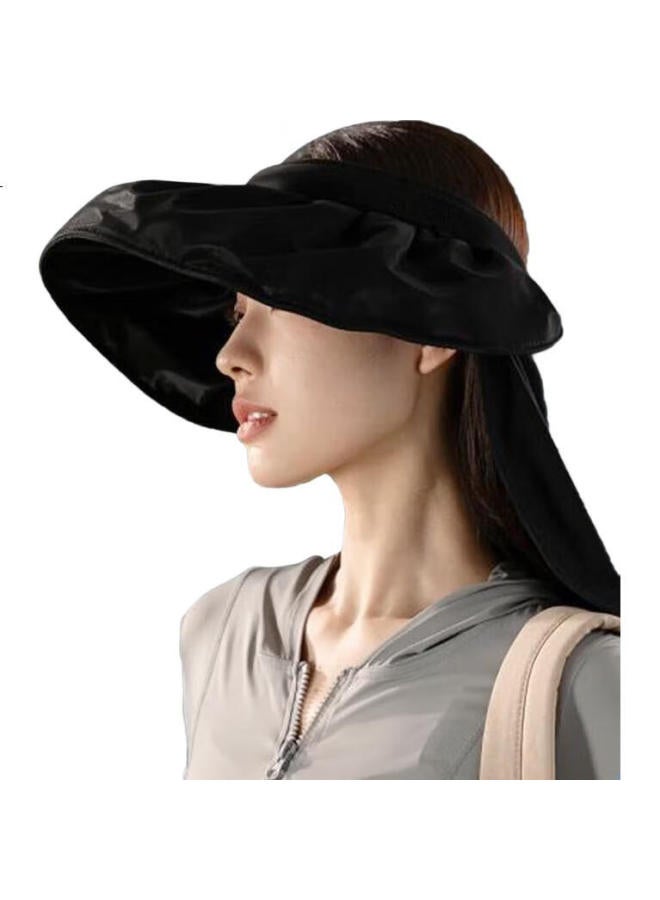 YUZHAOLIN Women'S Summer Sun Hat Shell Hat Empty Top Hat Female Uv Protection Sun Hat Fisherman Hat - Image 2